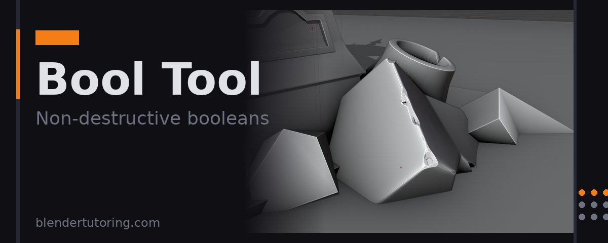 Bool Tool in Blender